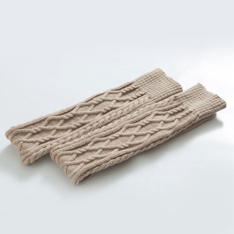 Knitted Over The Knee Leg Warmers Indoor Home Socks